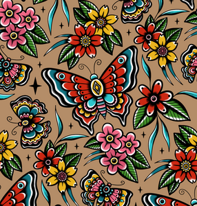 Butterfly Tattoo Adult Dress