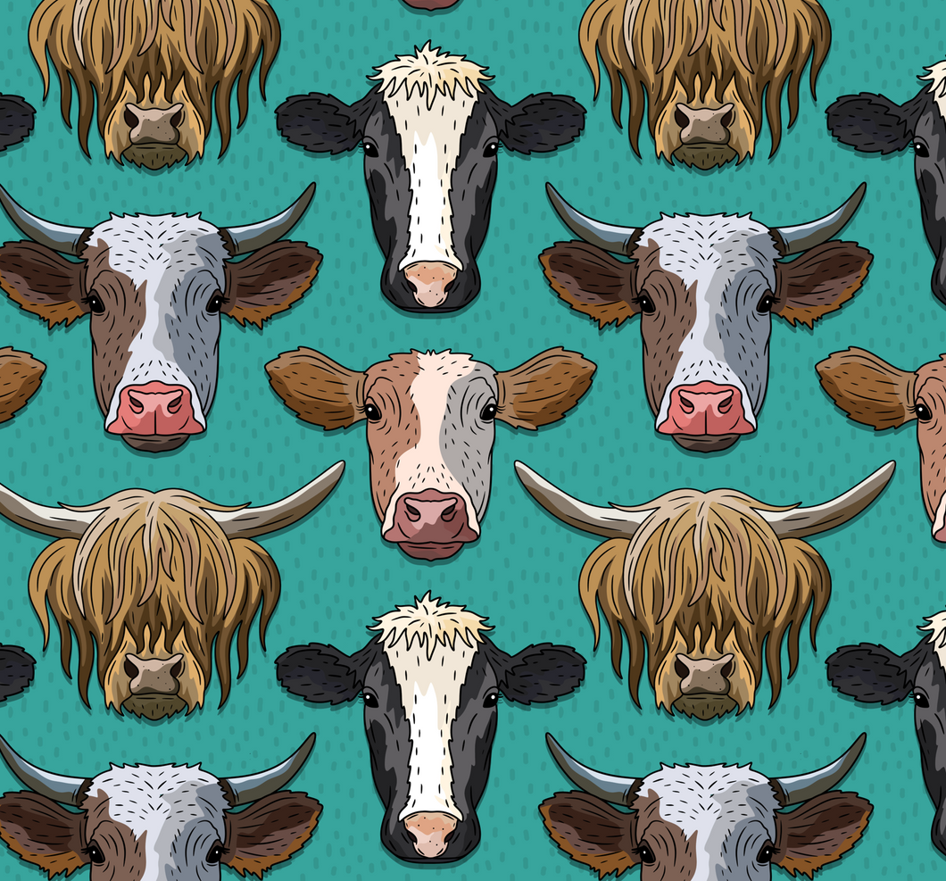 Cast of Cows - Kids Skirt