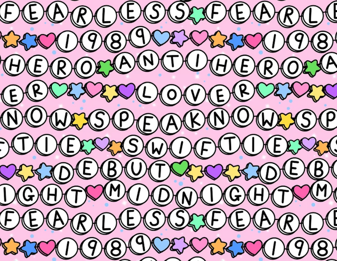 Swiftie Bracelet Pink - Bloomers