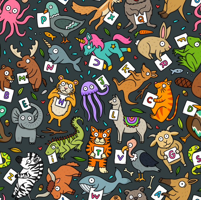 Animal Alphabet Bloomers