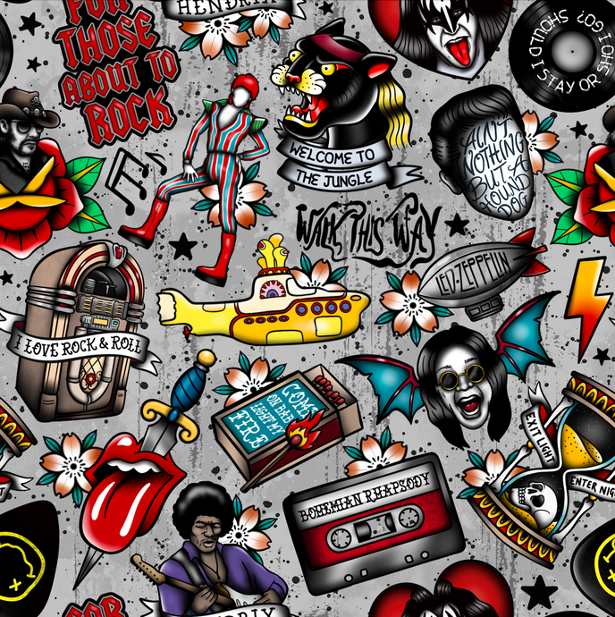 Rockstars Grey Bloomers