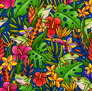 Tree Frogs Romper
