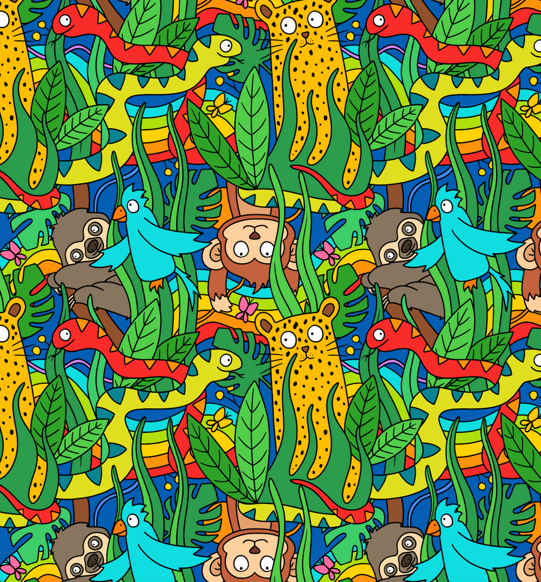 Jungle Fun - Kids Skirt