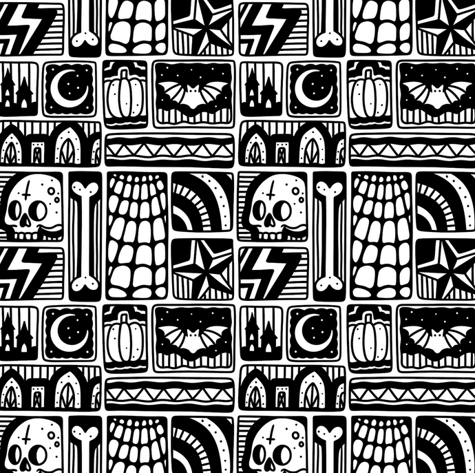 Mono Goth Bloomers