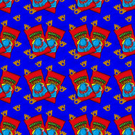 Monster Child (Blue) Top / Hoody