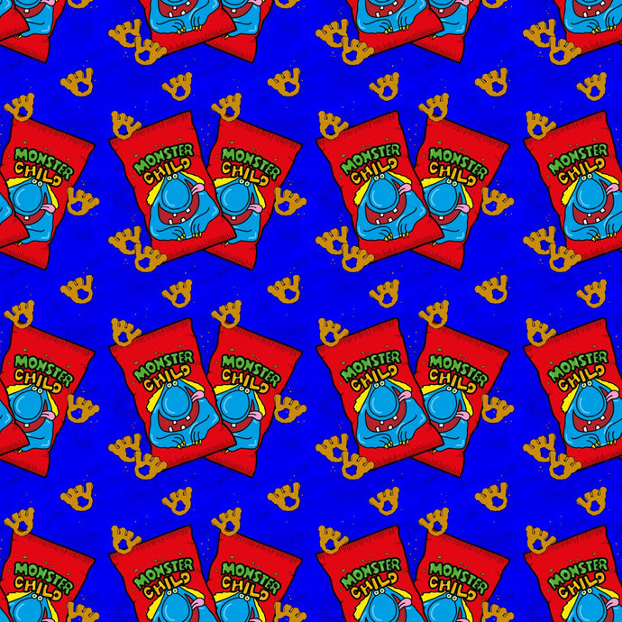 Monster Child (Blue) Leggings