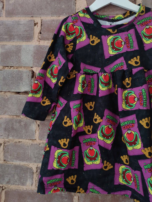 Monster Child (Black) Dress