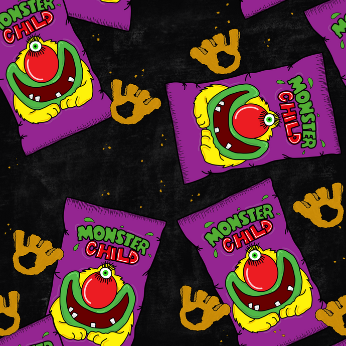 Monster Child (Black) Leggings