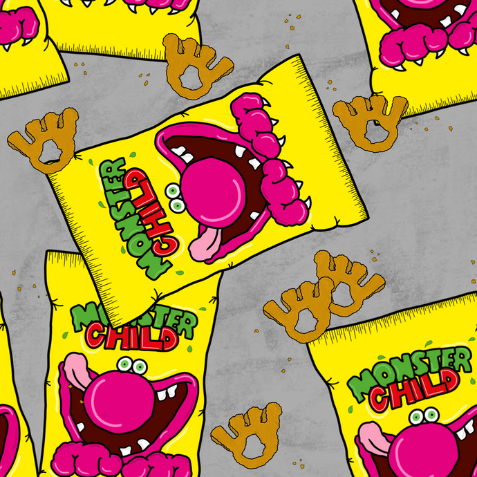 Monster Child (Grey) Dress