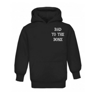 Bad To The Bone Pull On Hoodie 2-3 years