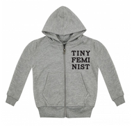 Tiny Feminist Zip Up Hoodie