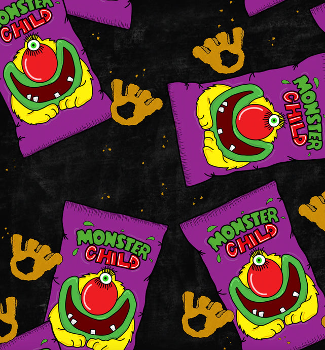 Monster Child (Black) Coverall