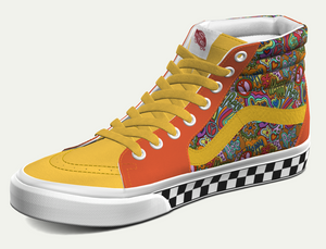 Custom Blackbird Vans - design your own shoes!