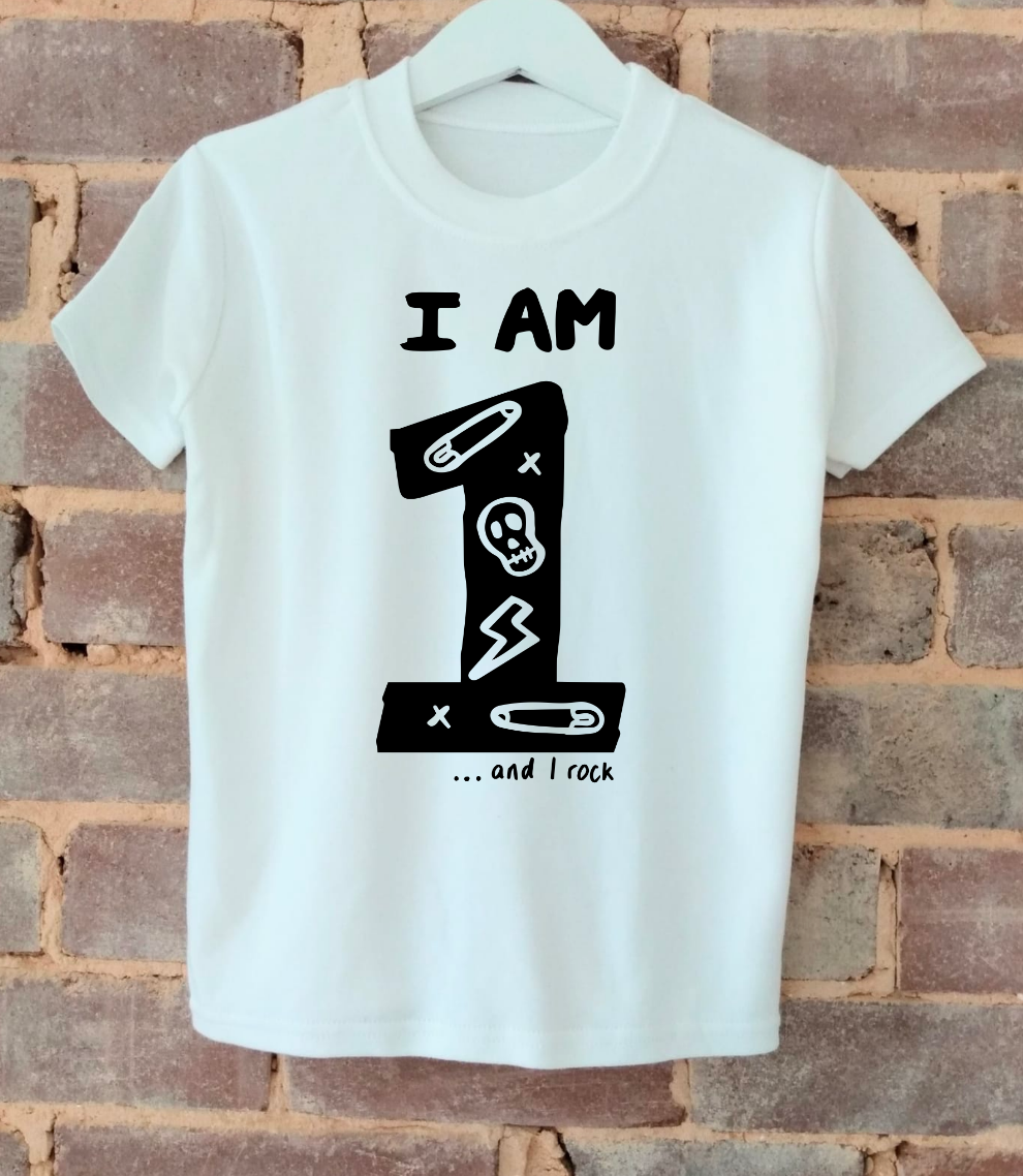I AM 1 ...and i rock t-shirt
