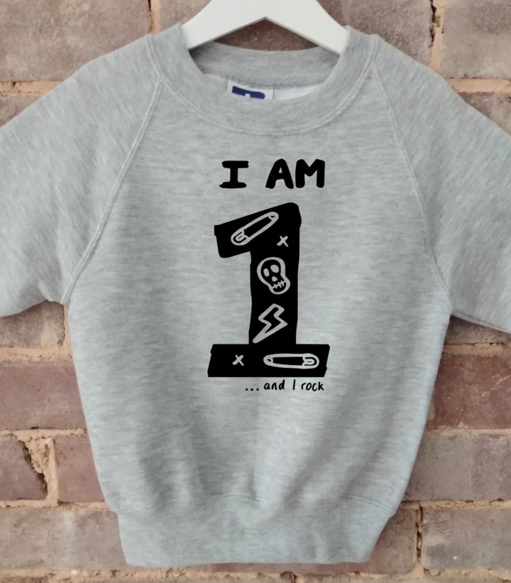I AM 1 ...and i rock - Sweatshirt