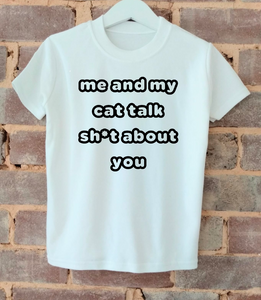 ME AND MY CAT t-shirt