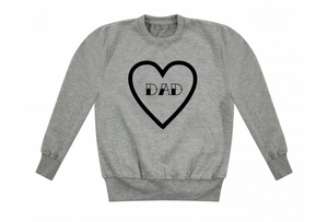 Dad Heart - Sweatshirt (1-2 YEARS)