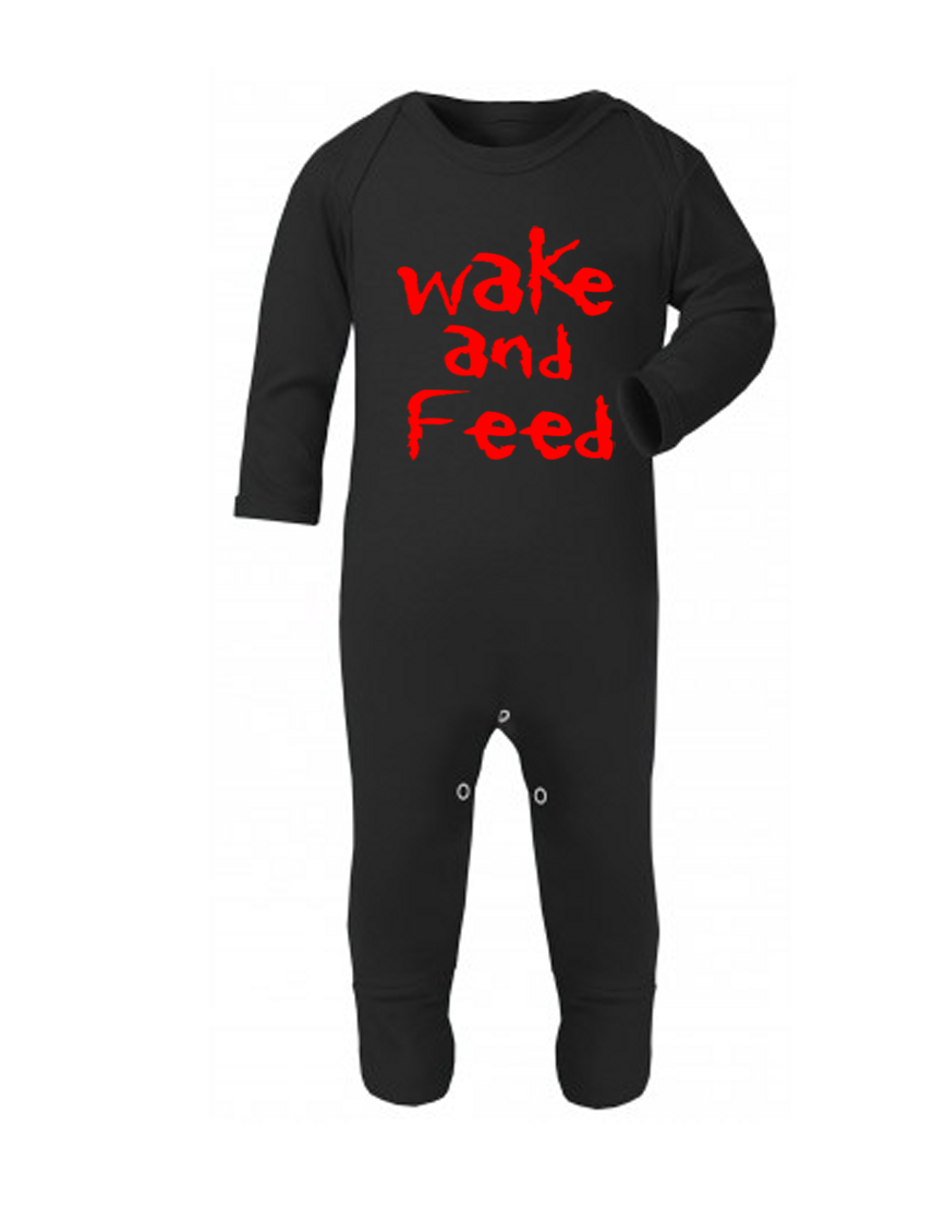 Wake And Feed Rompersuit