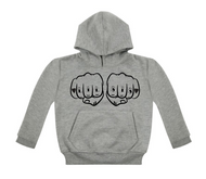 Lil Sis Tattoo Hands Pull On Hoodie
