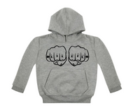 Lil Bro Tattoo Hands Pull On Hoodie