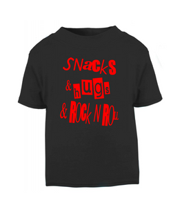 Snacks & Hugs & Rock n Roll T-Shirt