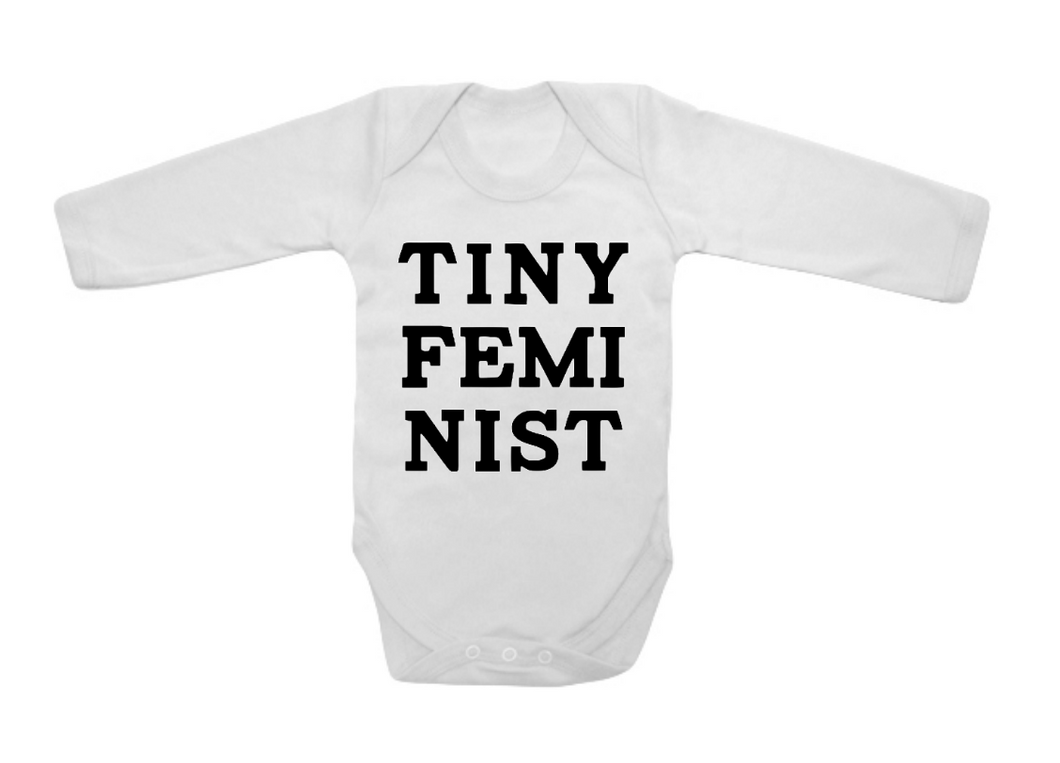 Copy of Tiny Feminist Bodysuit Long Sleeve 3-6 months