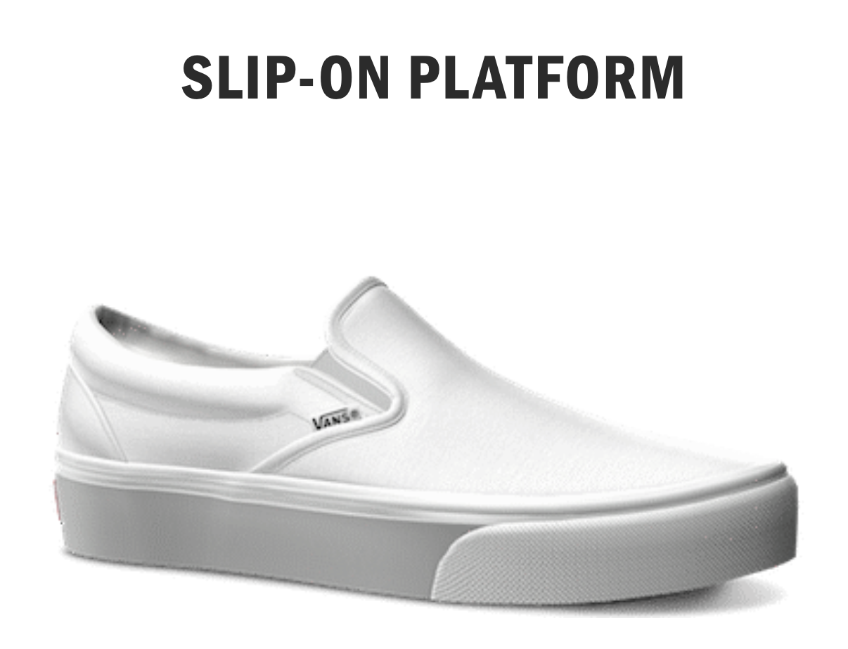 Vans 2025 platform custom