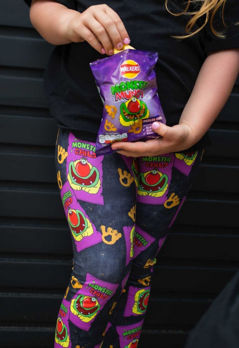 Monster Child (Black) Leggings