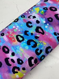 Neon Brush Leopard Bummies