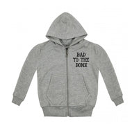 Bad To The Bone Zip Up Hoodie